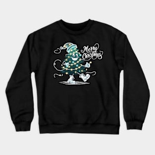 Festive Cartoon Delights: Elevate Your Holidays with Cheerful Animation and Whimsical Characters! Crewneck Sweatshirt